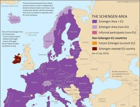 Borderless European travel